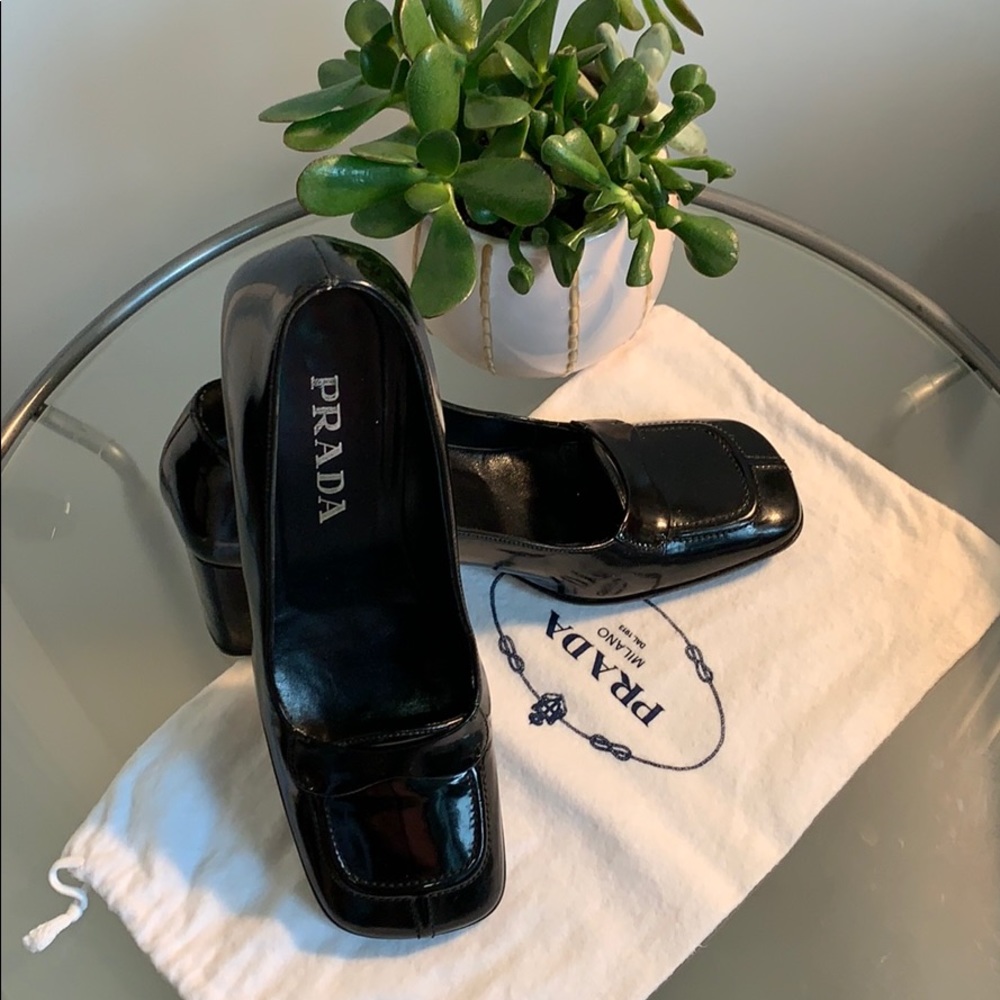 PRADA Black Heels